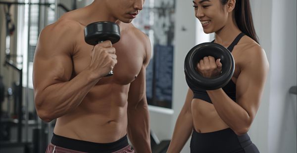 Dumbbell workouts for muscle gain